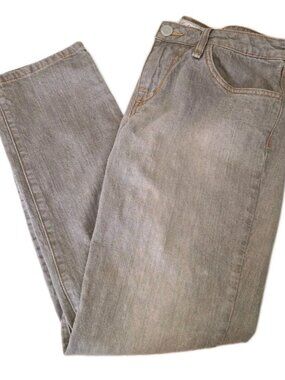 Phat Fashions Women's Size 13 Silver Jeans 33x30